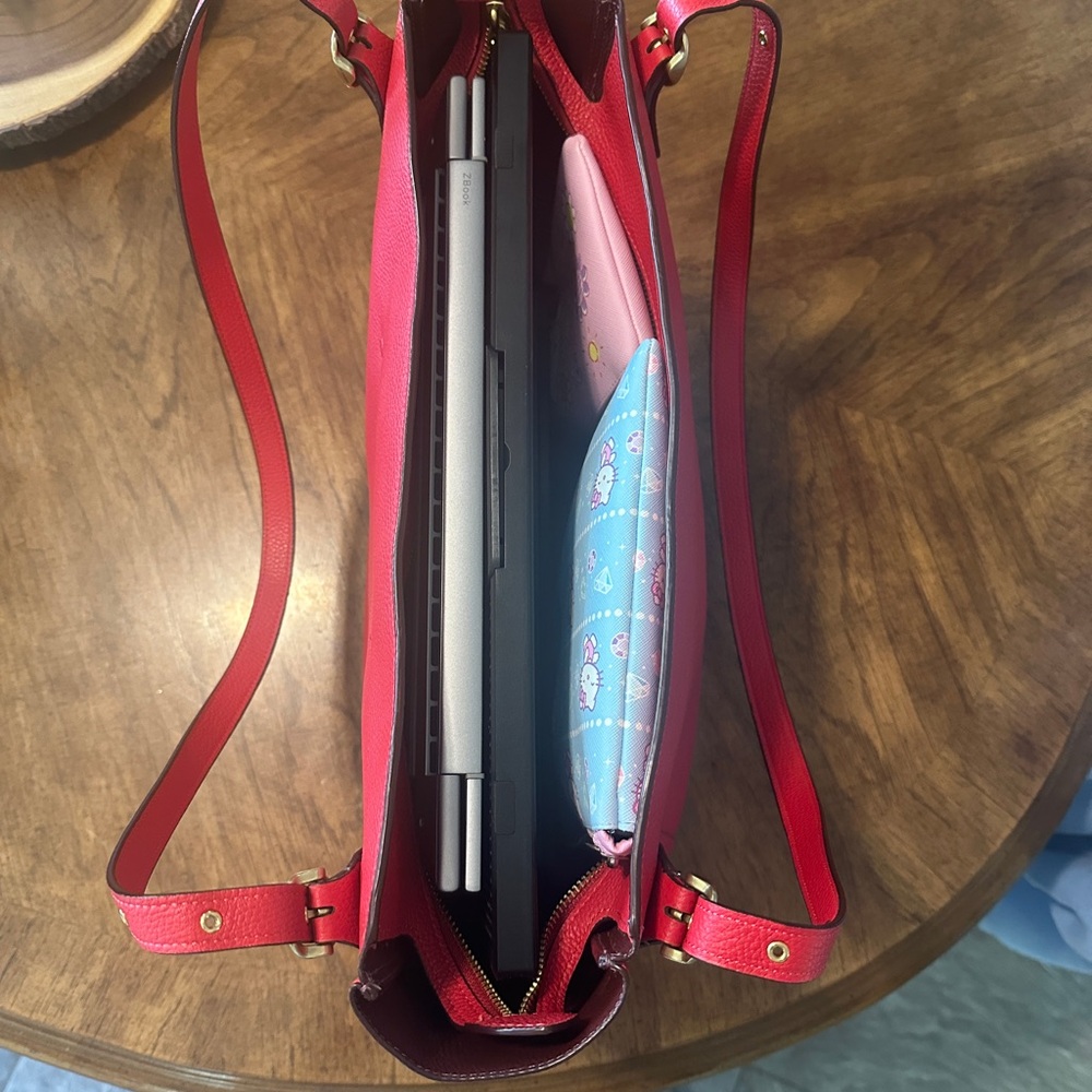 Coach Alana Saddle Brown Tote - Picture 12 of 14